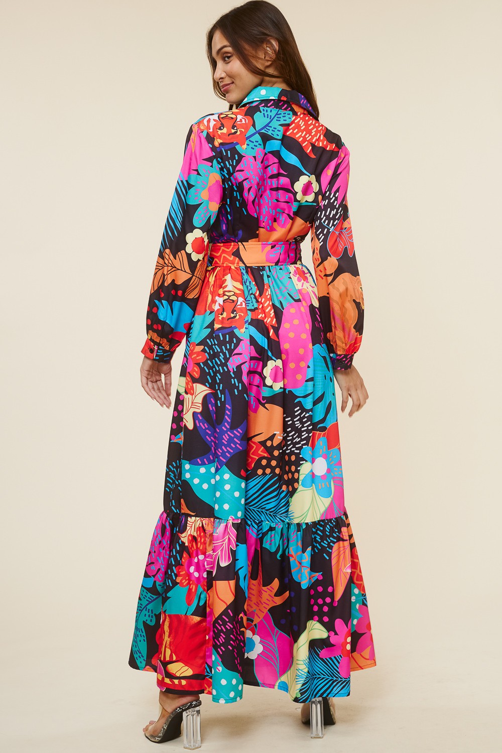 Printed Maxi Dress